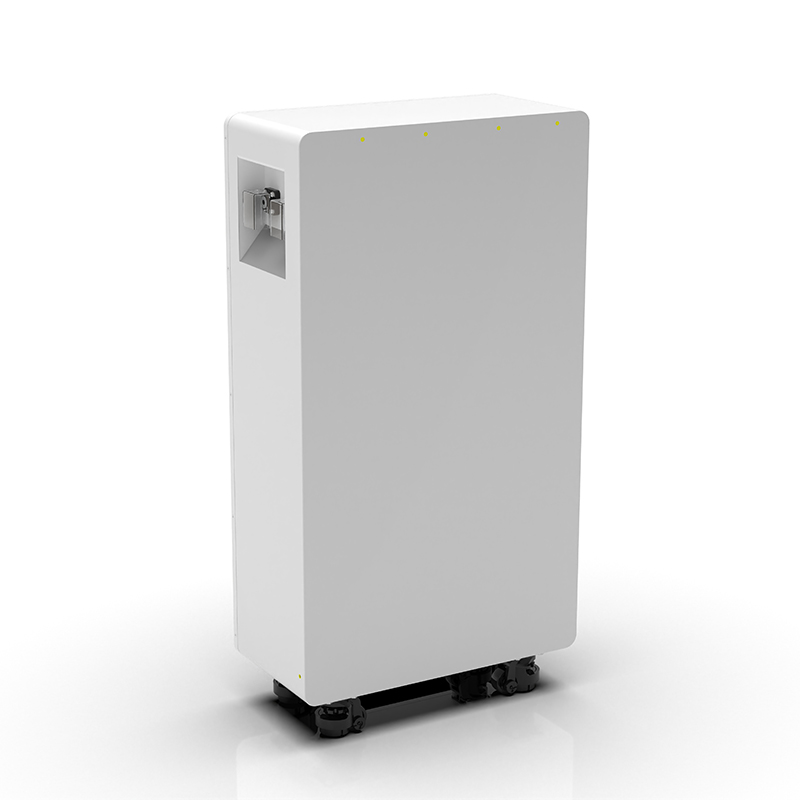 بطارية WERAN WRL-48200UW LiFePO4 51.2 فولت 200 أمبير/ساعة (10.24 كيلوواط/ساعة) – IP65 بعجلات / مثبتة على الحائط، قابلة للتكديس، تخزين يعمل بالطاقة الشمسية 48 فولت