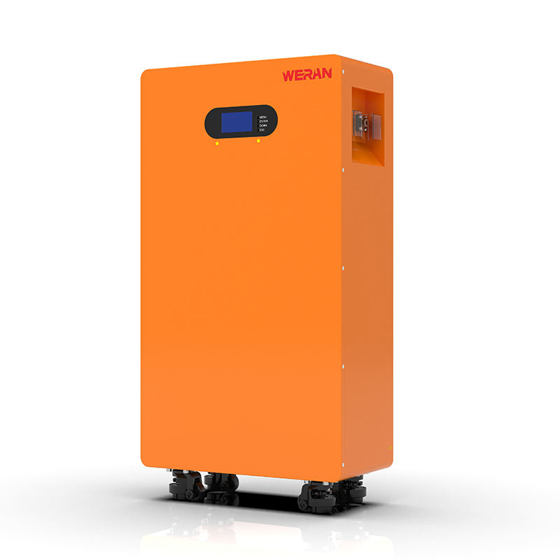 بطارية WERAN WRL-48280UO 51.2 فولت 280 أمبير/ساعة LiFePO4 (14.34 كيلوواط/ساعة) – IP65، 8000 دورة، 200 أمبير، نظام تخزين مستمر وقابل للتطوير