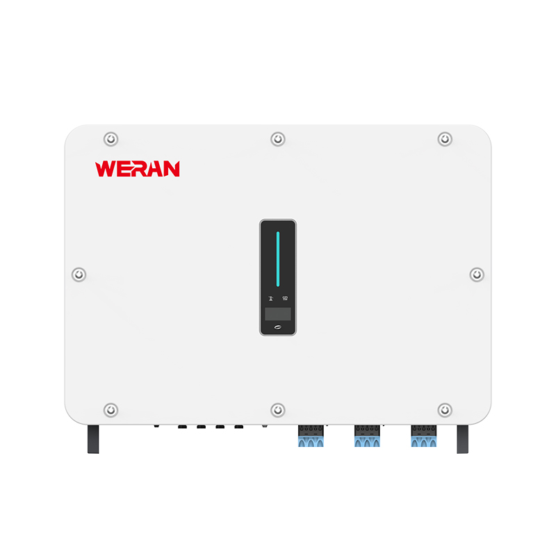WERAN M2HT 25-50kW عاكس هجين ثلاثي الطور - عاكس شمسي للبطارية ذات الجهد العالي التجاري لأنظمة تخزين الطاقة C&I