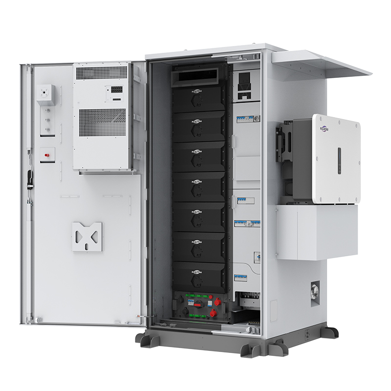 WERAN PTH 25-50kW 64.3-112.5kWh خزانة تخزين الطاقة C&I الكل في واحد - نظام تخزين الطاقة الشمسية المتكامل مع العاكس الهجين